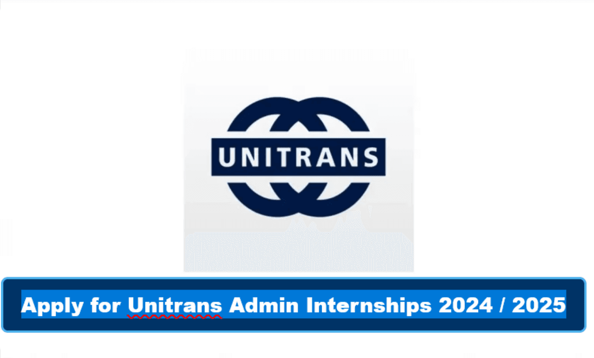 Apply for Unitrans Admin Internships 2024 / 2025 Apply for Unitrans Admin Internships 2024 / 2025
