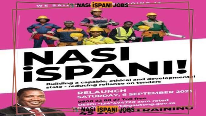 Nasi Ispani Training Programme 2025 – Over 45,000 Opportunities for South Africans Nasi Ispani Training Programme 2025 – Over 45,000 Opportunities for South Africans
